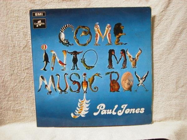 Paul JONES★Come Into My Music Box UK Columbia Stereo オリジナル拍卖