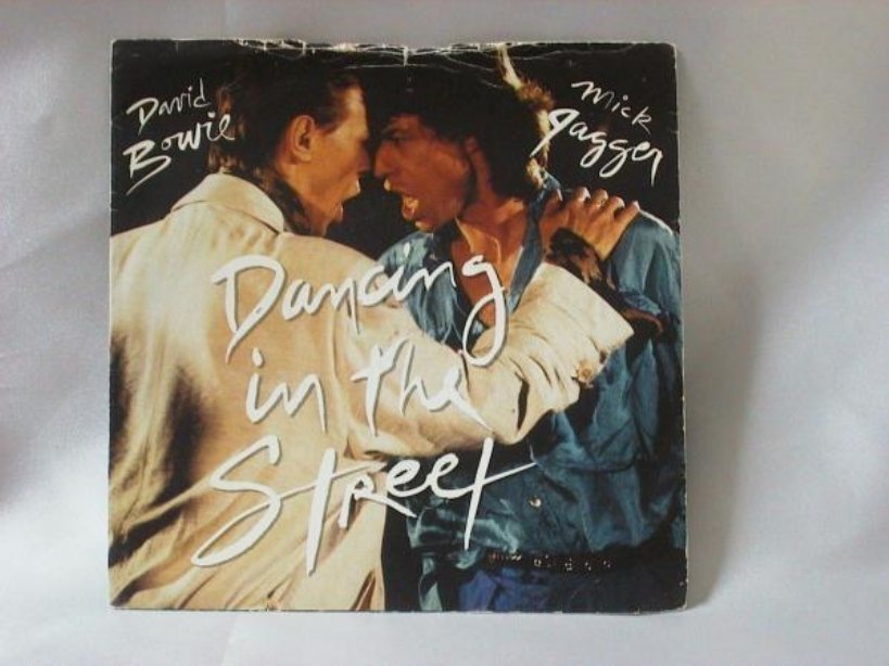7インチ★David BOWIE & Mick JAGGER★Dancing In The Street UK EMI オリジナル拍卖
