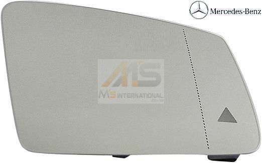 【M's】W221 Sクラス / W216 CLクラス / W204 Cクラス 純正品 ドアミラーガラス 右側 (R) 正規品 ミラーレンズ 212-810-2921 2128102921拍卖