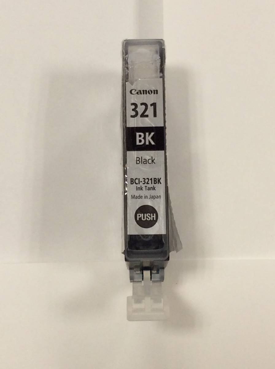 @R ソ5【即決】◆BCI-321BK◆純正 Canon キヤノン インクカートリッジ 訳あり特価 箱なし キャノン PIXUSシリーズ ピクサス拍卖