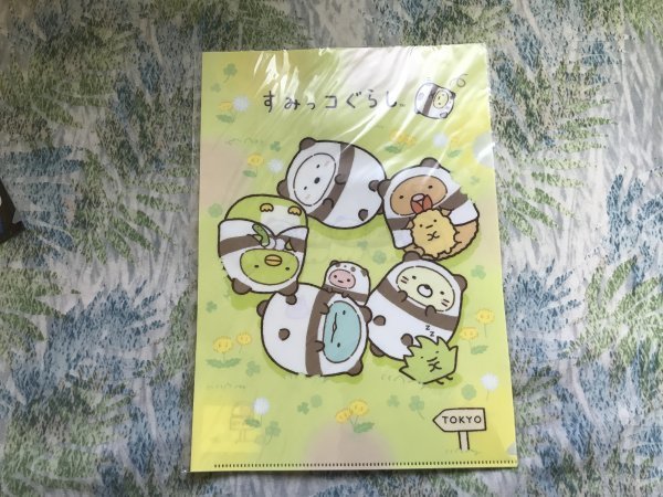 d234クリアファイル すみっこぐらし ショップ 東京 すみっコ パンダ拍卖