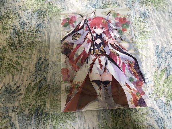 d233クリアファイル 天華百剣 電撃G’s magazine  特典拍卖