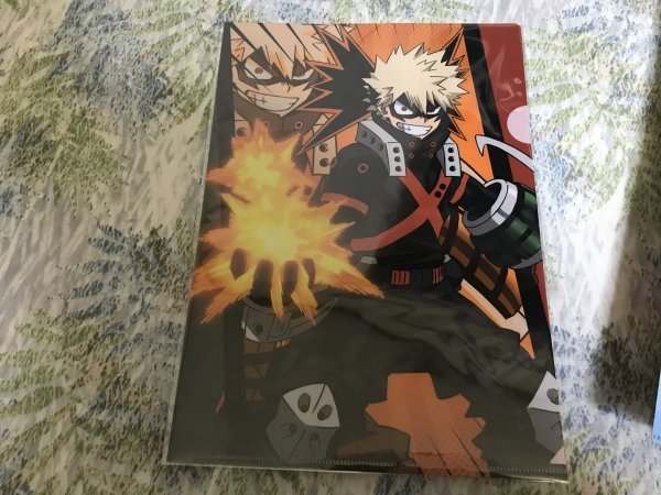 d236クリアファイル 僕のヒーローアカデミア MY HERO ACADEMIA コレクションガチャ  爆豪勝己拍卖