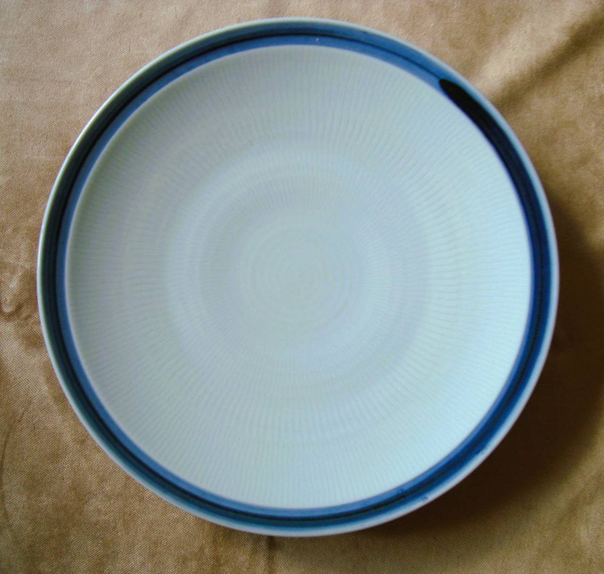 大皿 和食器 直径:30.5cm 高さ:4.8cm 手描き、竜右衛門拍卖