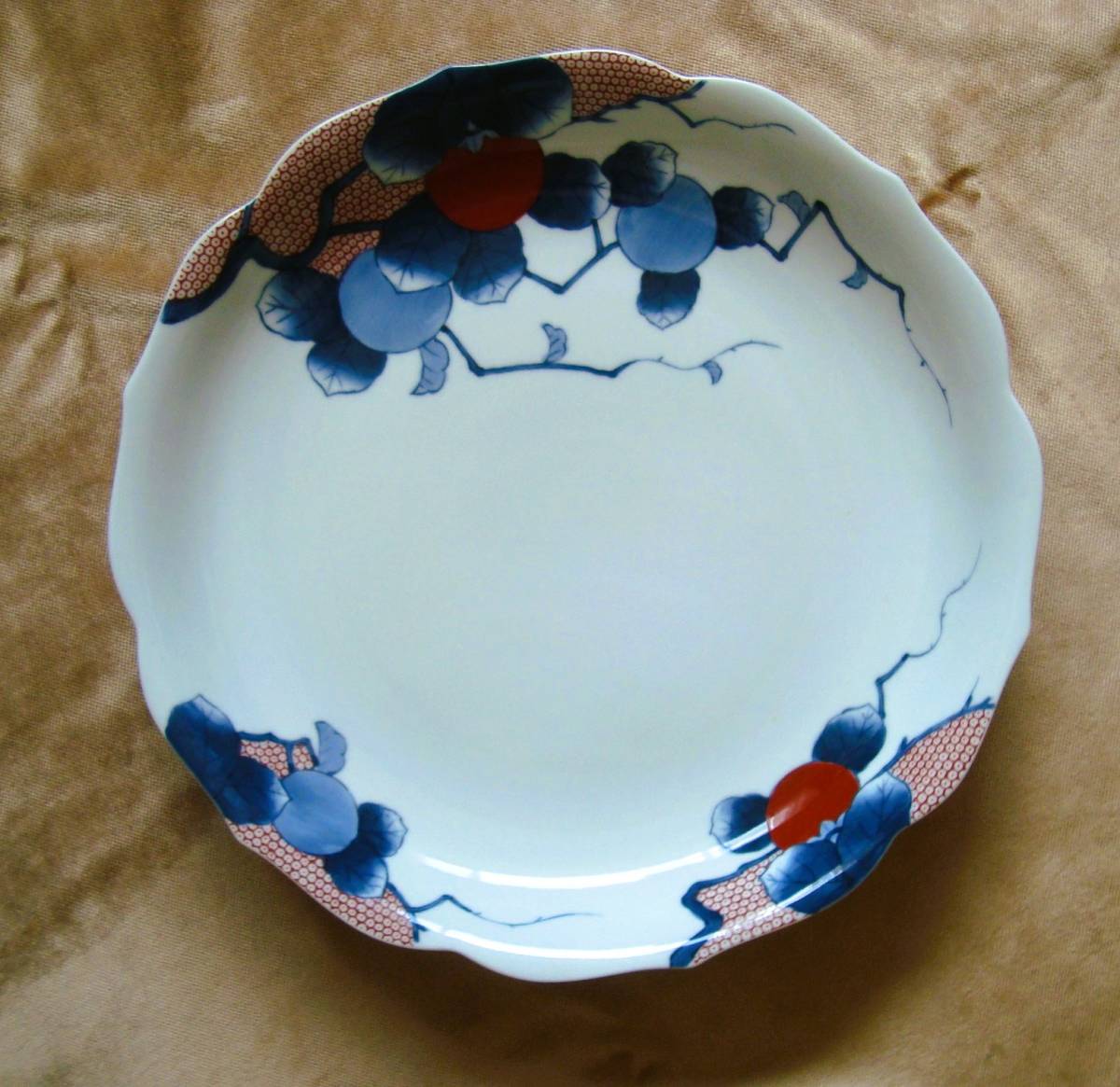 大皿 和食器 直径:30.5cm 高さ:5cm 拍卖