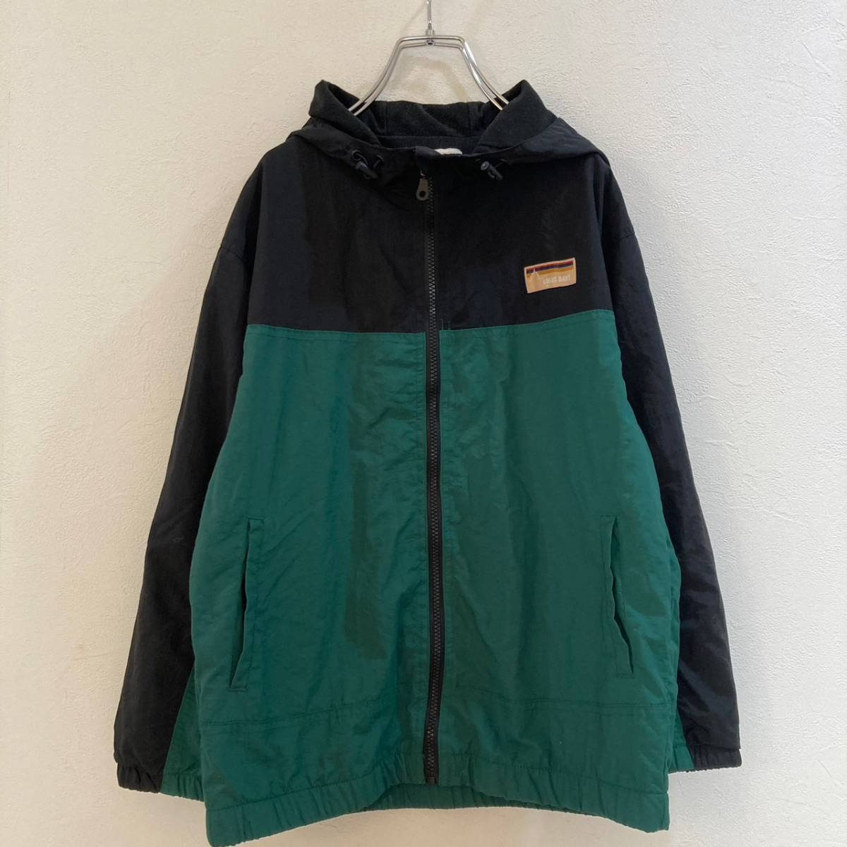 LOGOS DAYS/ロゴス ナイロンジャケット アウトドア グリーン 緑 ジュニア 160拍卖
