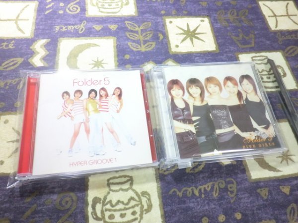 ★☆★ケース新品★HYPER GROOVE 1 FIVE GIRLS(初回盤) Folder5 アルバム 2枚セット AMAZING LOVE Believe ONE PIECE ワンピース★☆★拍卖