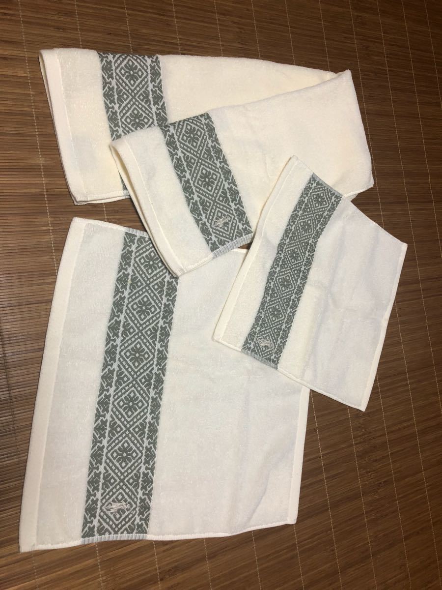 新品ラルフローレンミニ&ウォッシュ&ハンドタオル3点セット イートン まとめ買い大歓迎 ギフト贈り物普段使いに拍卖