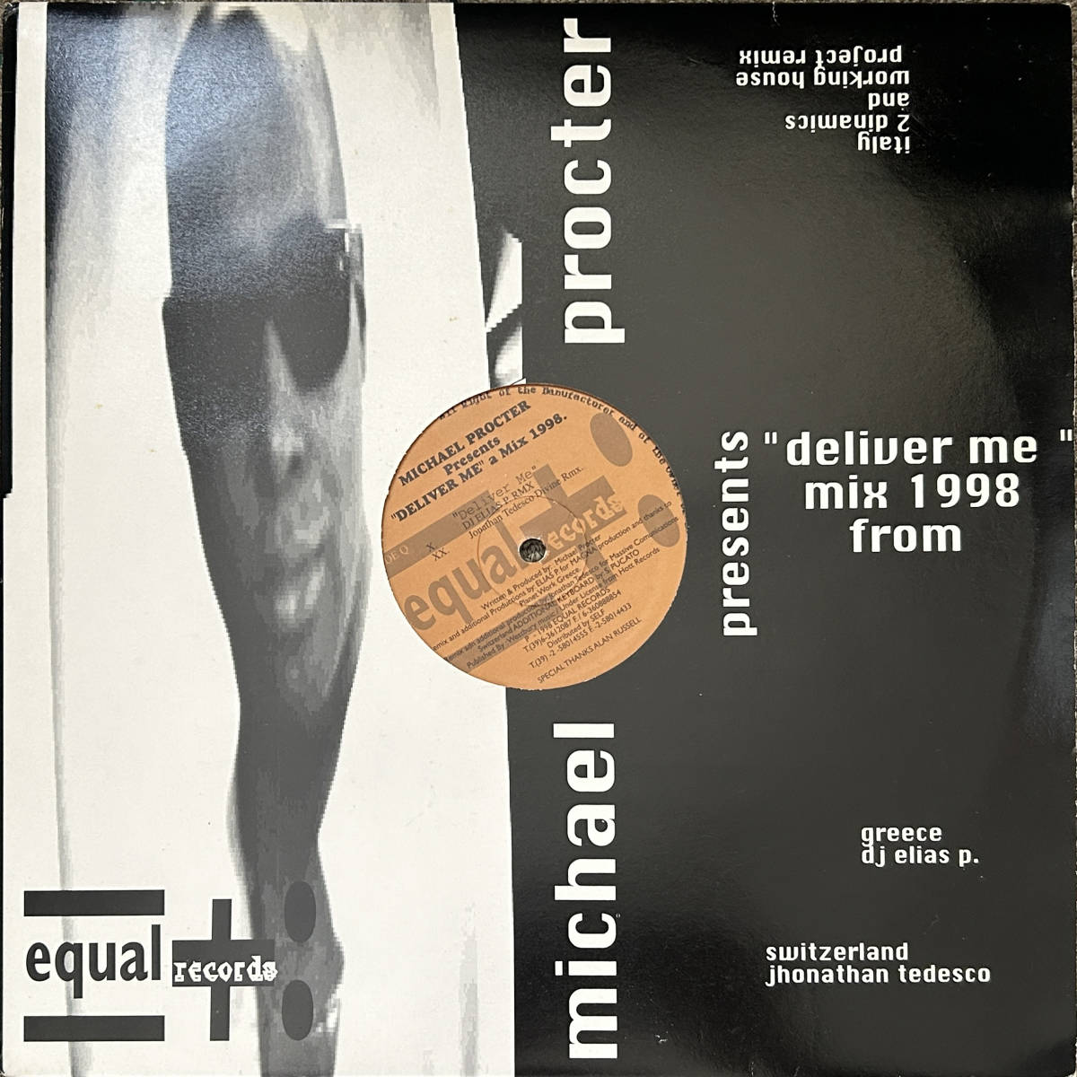 試聴 ハウスクラシック名曲 Michael Procter Deliver Me (A Mix 1998) Italy レア盤拍卖