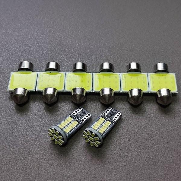 超爆光!CX-8 KG2P ルームランプ ナンバー灯 T10 LED 8個セット ホワイト マツダ /34/t31拍卖