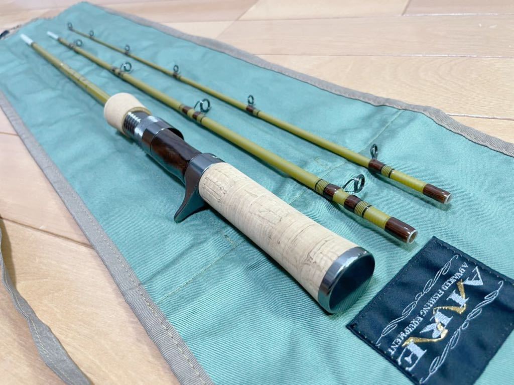 ★即決! 稀少 エムアイレ M-AIRE 正影 グラス MG-50LC UD ベイト 美品!梱包費無料 袋付き 3ピース ★拍卖