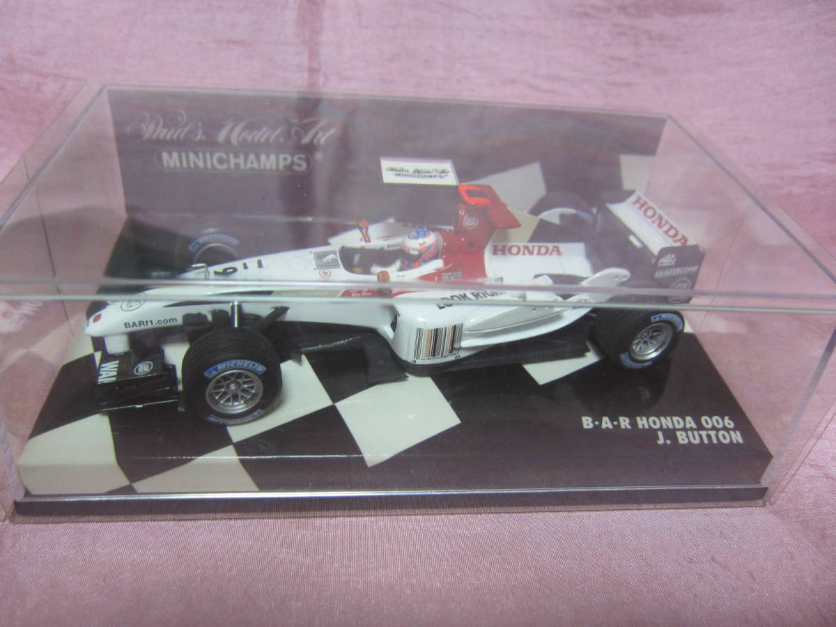 ミニチャンプス 1/43 F1 B・A・R HONDA 006 J.Button拍卖
