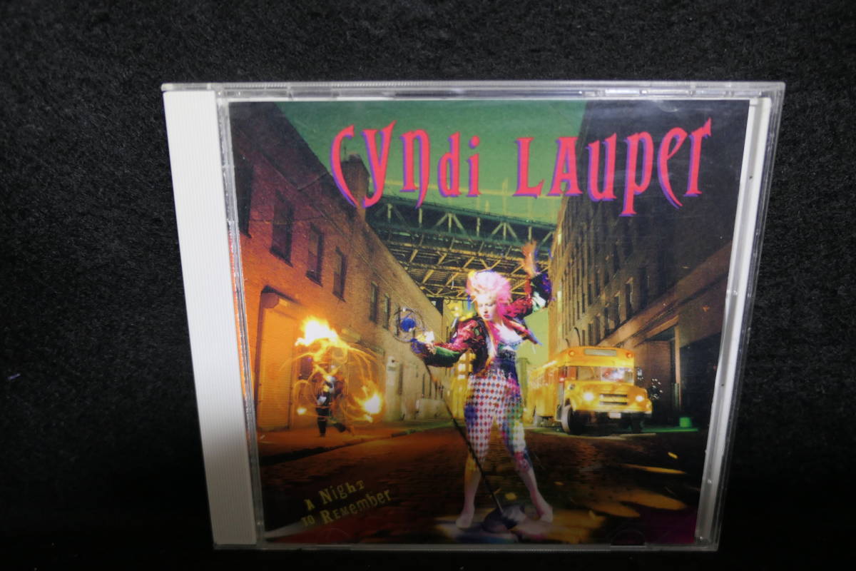 【中古CD】 シンディ・ローパー / CYNDI LAUPER / ア・ナイト・トゥ・リメンバー / A Night To Remember拍卖