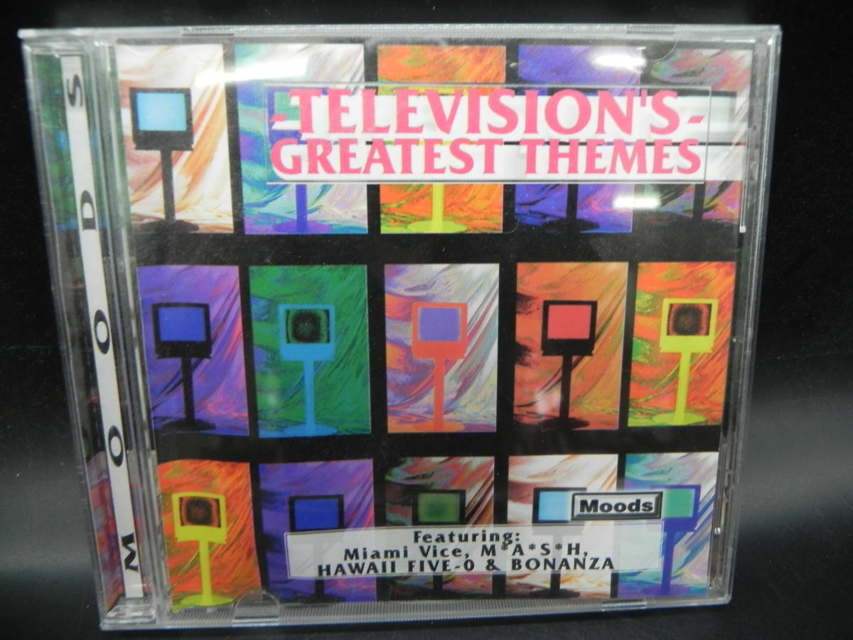 CD Television's Greatest Themes/YOMO12/Moods/Featuring Miami Viceなど/サウンドトラック/サントラ LYR-5.230816拍卖