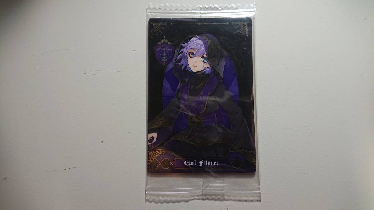 ディズニー ツイステッドワンダーランド エペル・フェルミエ 式典服 第1弾 ウエハース キャラクターカード 未使用拍卖