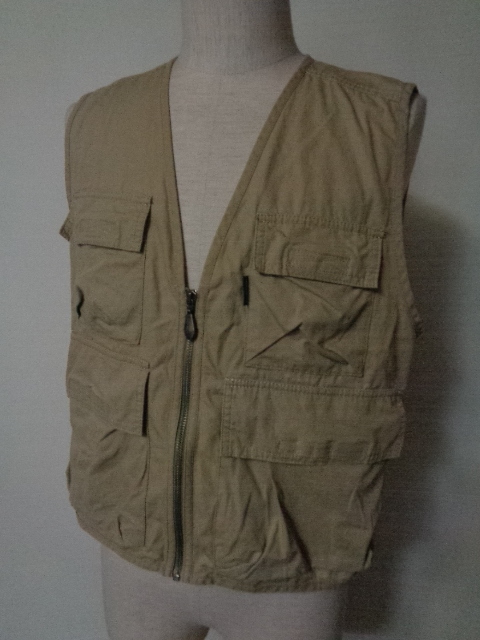 ホールアース Whole Earth ナイロンベスト メッシュ サイズM デサント拍卖