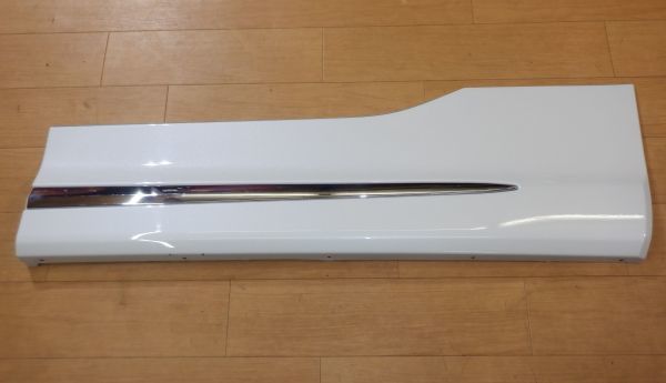 OKGD38c01★AGH30W AGH35W GGH30W GGH35W AYH30W★アルファード ヴェルファイア★モデリスタ★サイドスカート★右前★76913-580AR2★パール拍卖