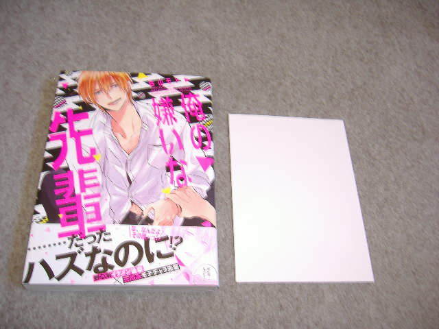 BL●春山モト「俺の嫌いな先輩」・特典つき拍卖