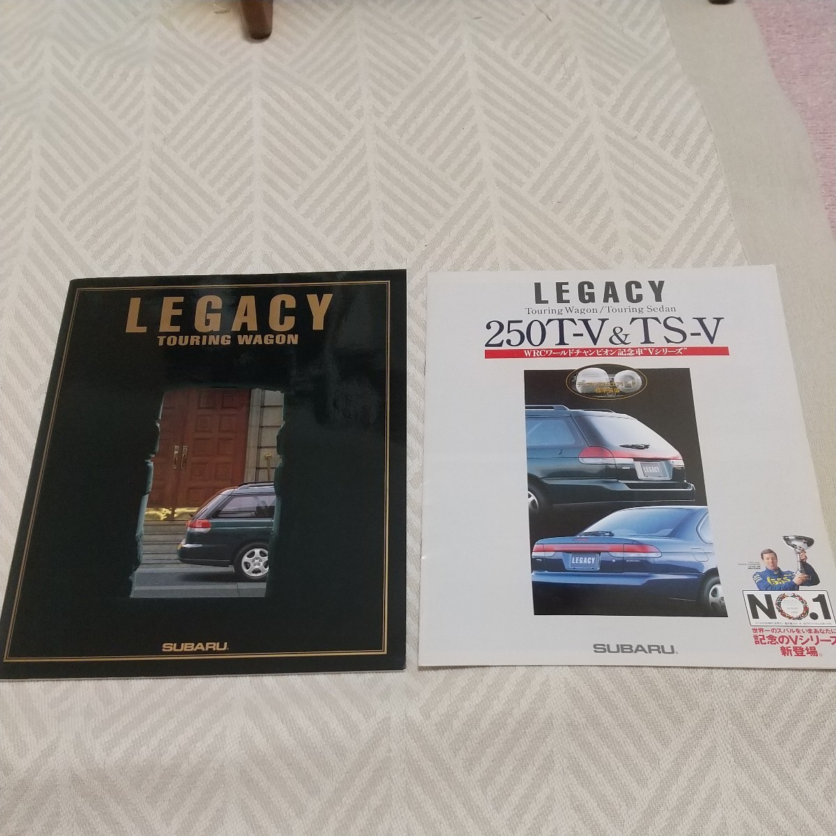 1996年2月・印無・BG・レガシィ・ツーリング・ワゴン・43頁・カタログ スバル レガシィ 250T-V&TS-V WRC記念車 96年1月発行 セット拍卖