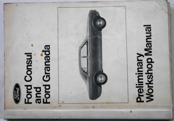 FORD Consul and Granada Workshop Manual拍卖