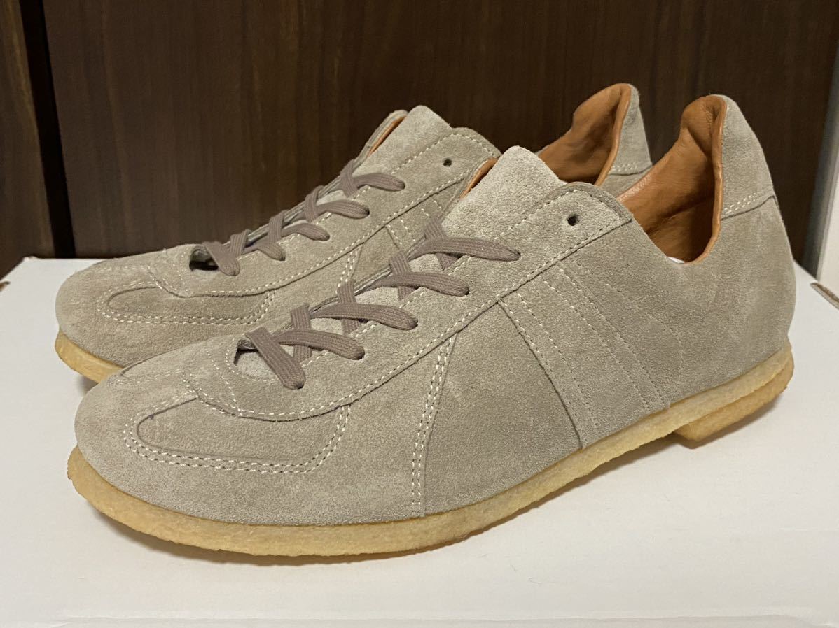 【送料無料】リプロダクションオブファウンド ジャーマンミリタリートレーナー クレープソール EU38 24〜24.5cm 美ユーズド品拍卖