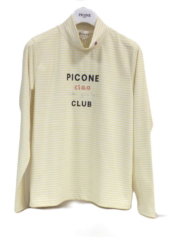 ピッコーネ クラブ ハイネック プルオーバー02 黄色拍卖