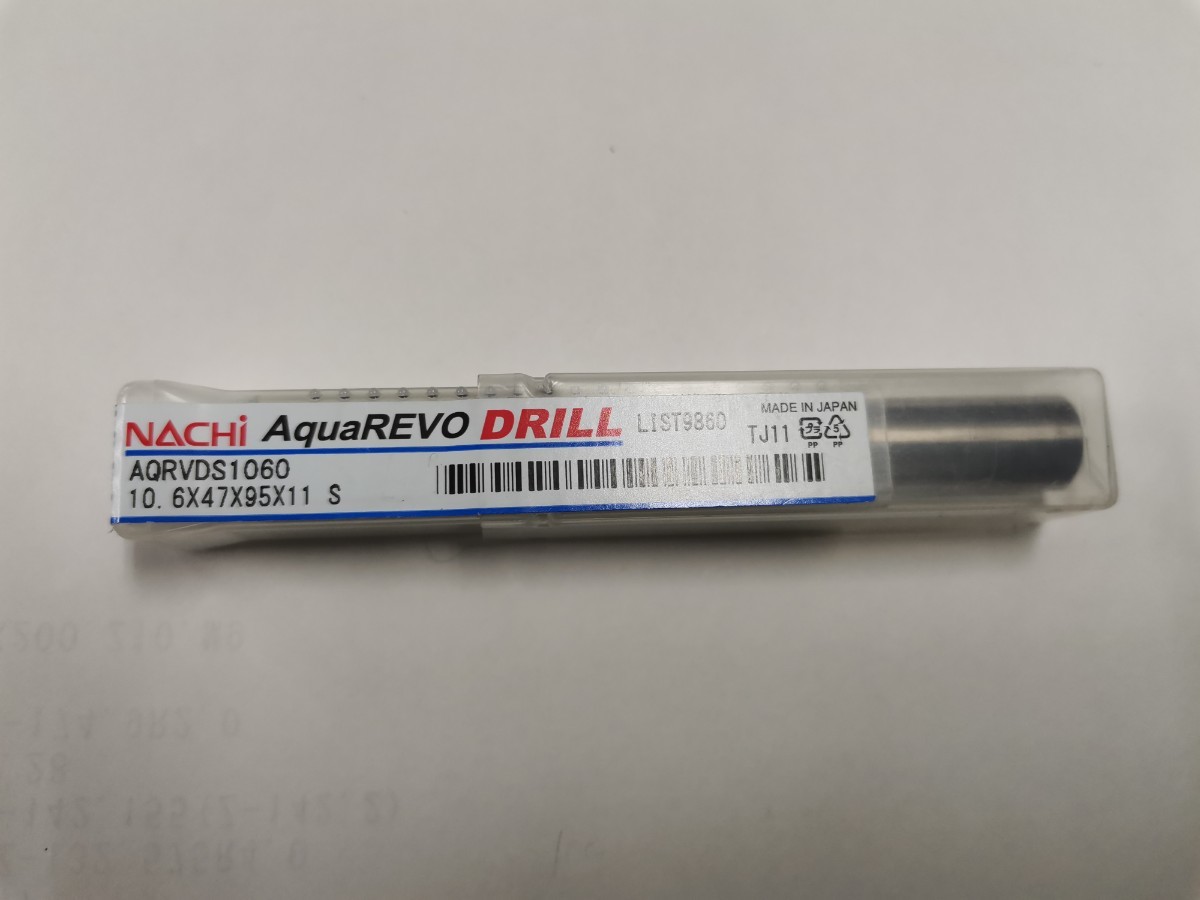 NACHI AquaREVO DRILL Φ10.6 未開封品 ナチ アクアレボドリル AQRVDS1060 拍卖