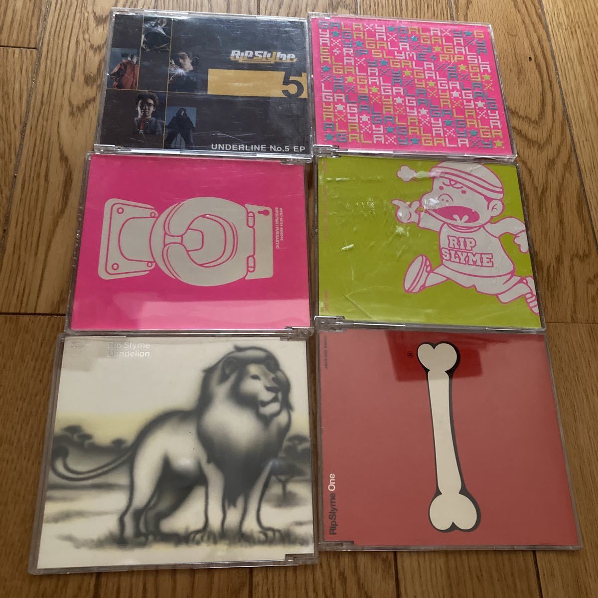 RipSlyme CD6枚まとめ リップ・スライム拍卖