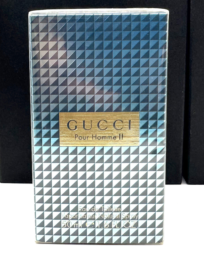 ★グッチプールオム/GUCCI POUR HOMME II 1.7FL.OZ. 50ml ★未使用・★フィルム未開封品/地下冷暗倉庫保管/廃盤/入手困難/逸品香水拍卖