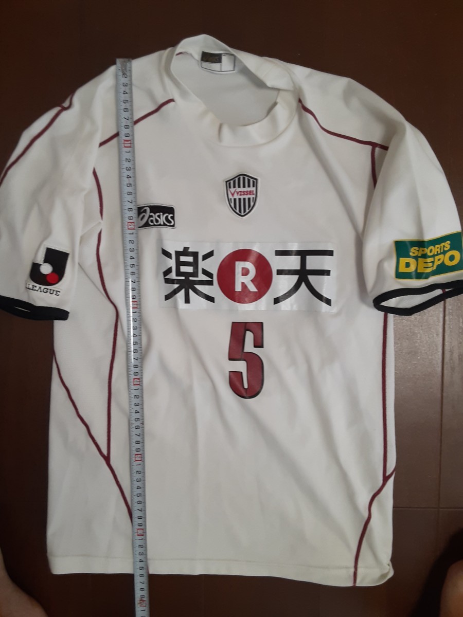 アシックス別注・ヴィッセル神戸半袖ユニフォーム5拍卖