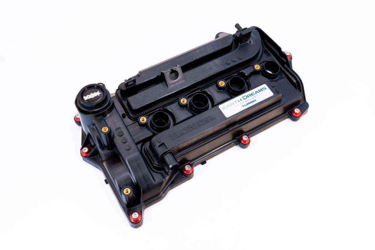 Downstar L15/K20C バルブカバードレスアップハードウェアー 赤 USDM シビック Fk7 FK8 FC1 タイプR ダウンスター 正規輸入品 即納拍卖