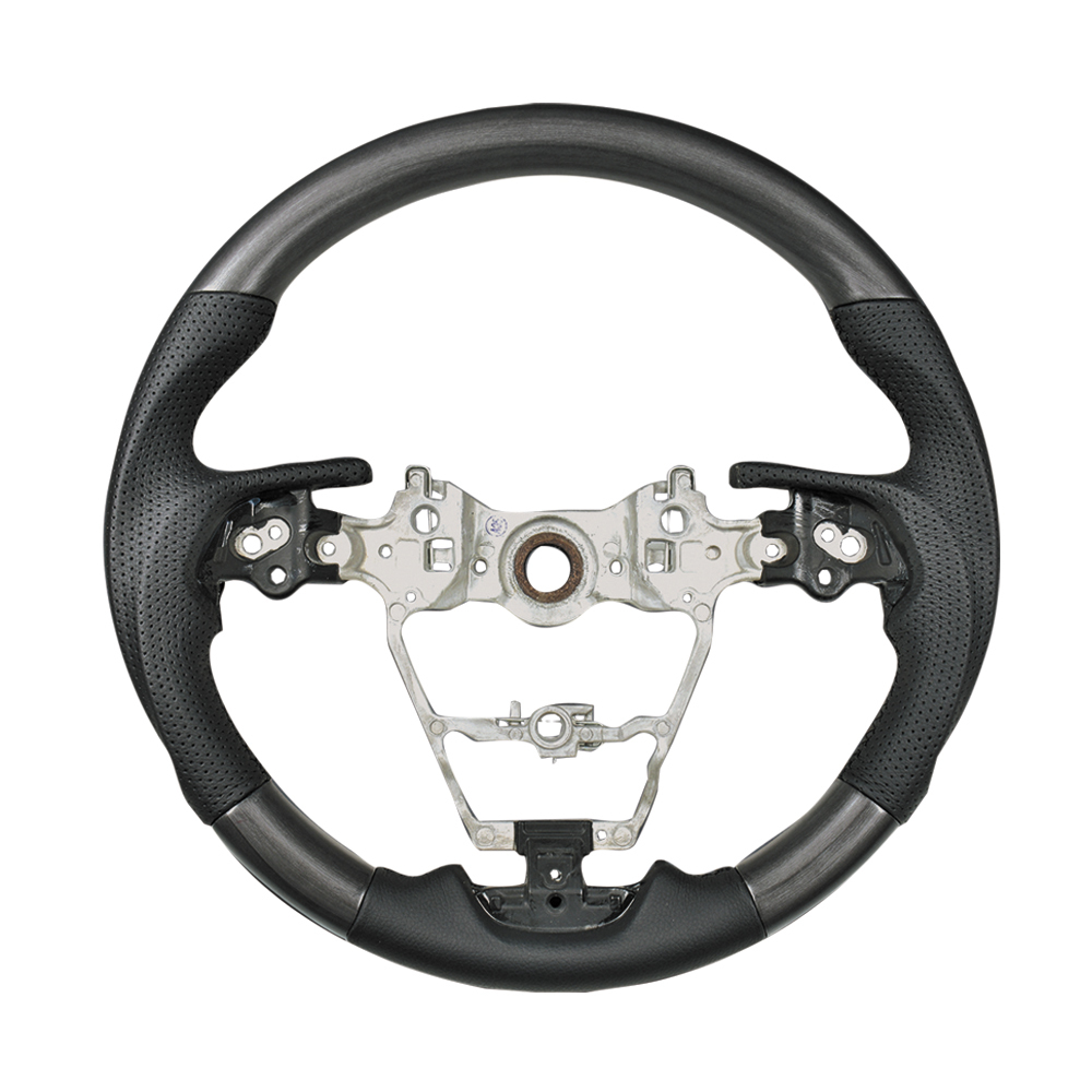 ハリアー 80系 MXUA/AXUH80/85 2020(R2).6〜 ステアリング ハンドル ガングリップ コンビホイール スポーツタイプ グレーウッド拍卖