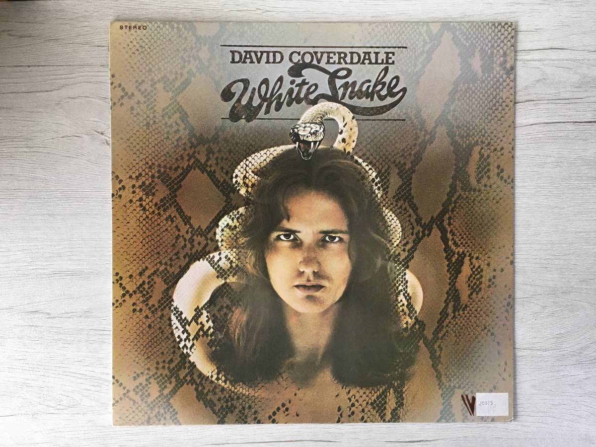 DAVID COVERDALE WHITE SNAKE フランス盤 VOGUE拍卖