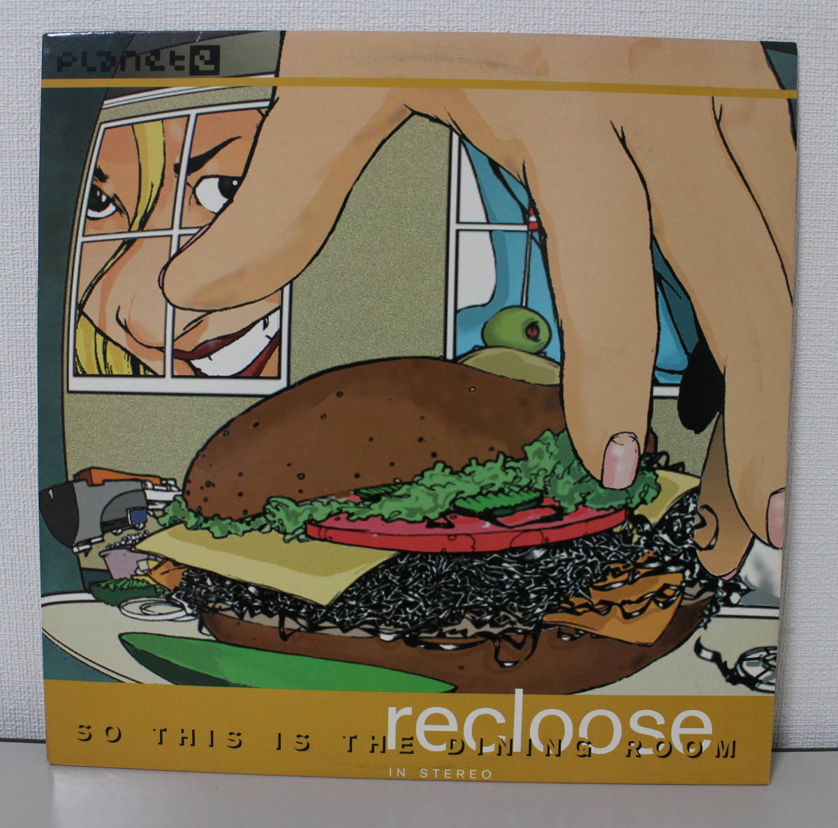 海外盤 LP recloose / SO THIS IS THE DINING ROOM 手彫りマト 中古美品拍卖