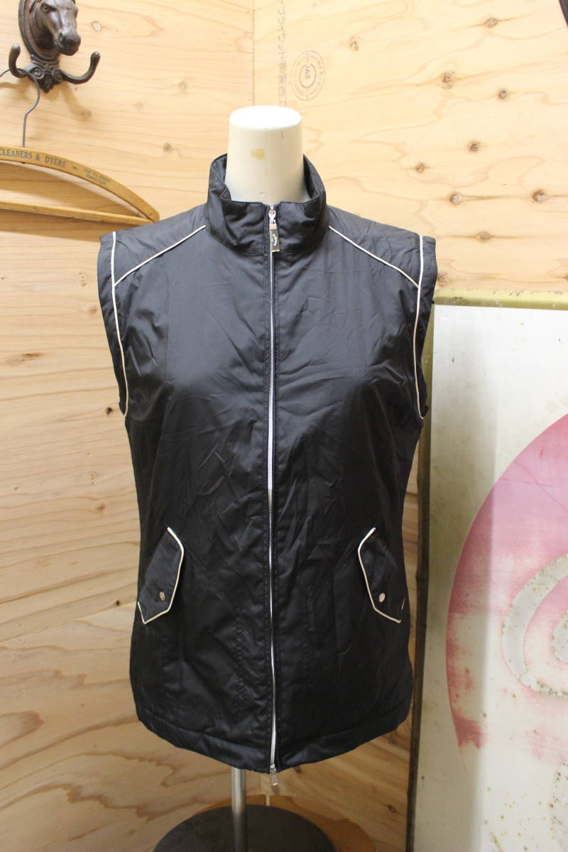 Q99●Callaway/キャロウェイ ベスト ブラック 中綿 SIZE:S レディース ゴルフ スポーツ●拍卖