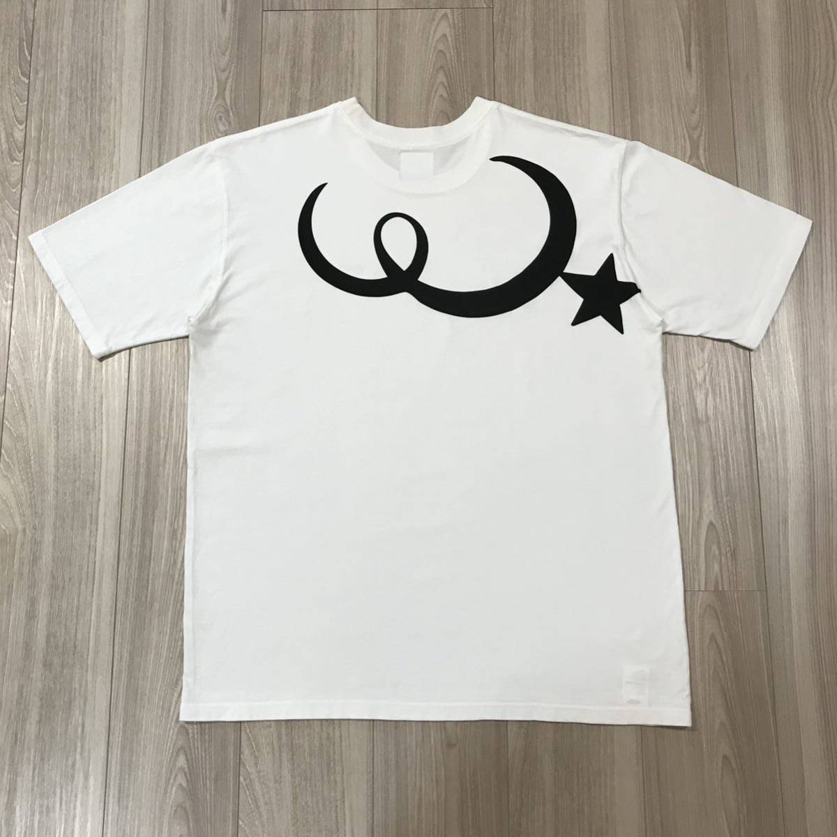 04 XL WTAPS MOON & STAR TEE 大きいサイズ ダブルタップス ムーン スター バック プリント ミリタリー ホワイト ブラック ビッグ Tシャツ拍卖