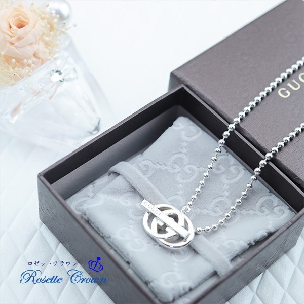 ◆新品◆値下げ交渉 は 質問で◆未使用◆グッチ◆GGコンビネーションネックレス ◆拍卖