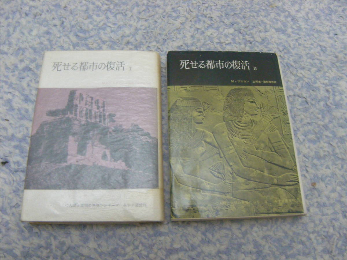 死せる都市の復活2冊揃 マルセル・ブリヨン 辻邦生 屋形禎亮訳 みすず書房 拍卖