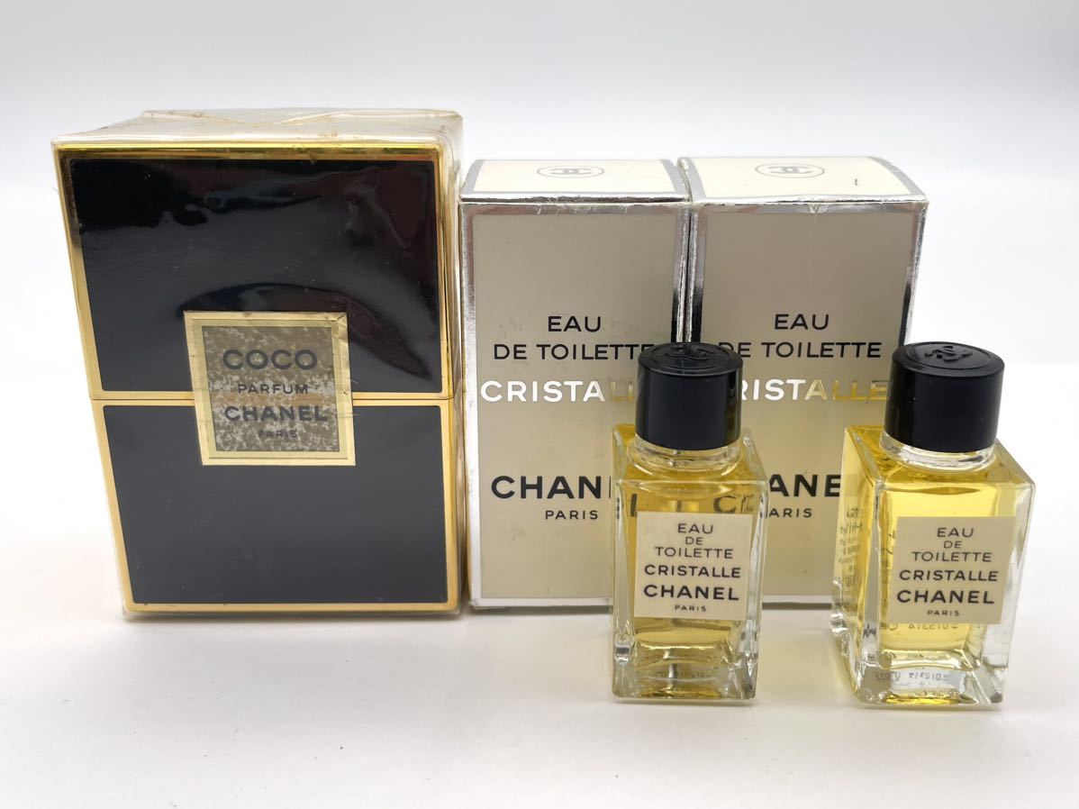 未使用●シャネル CHANEL香水 ●COCO PARFUM●クリスタル CRISTALLE オードゥ トワレット拍卖