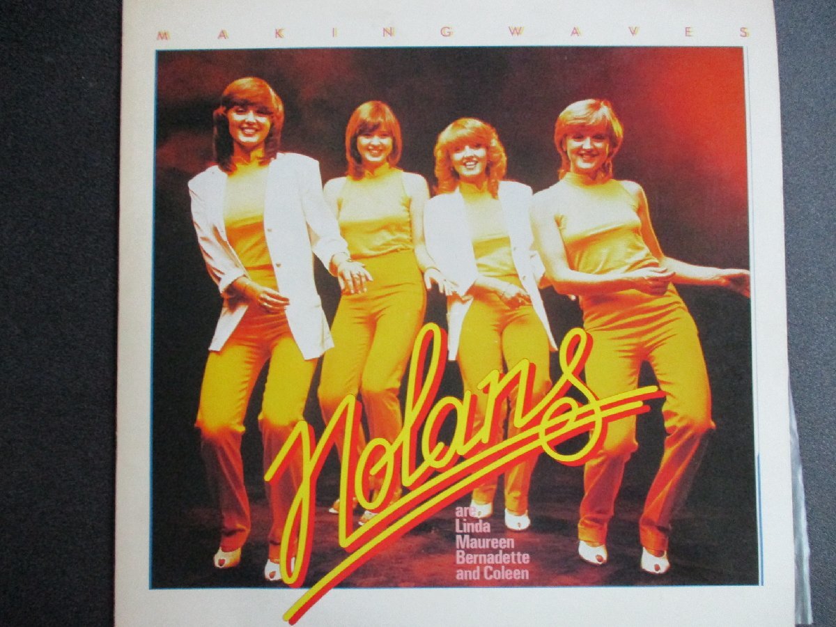 ★とちぎ屋!CBSレコード【LPレコード THE NOLANS ノーランズ MAKING WAVES メイキング ウェーブス】1980年版 全16曲★拍卖