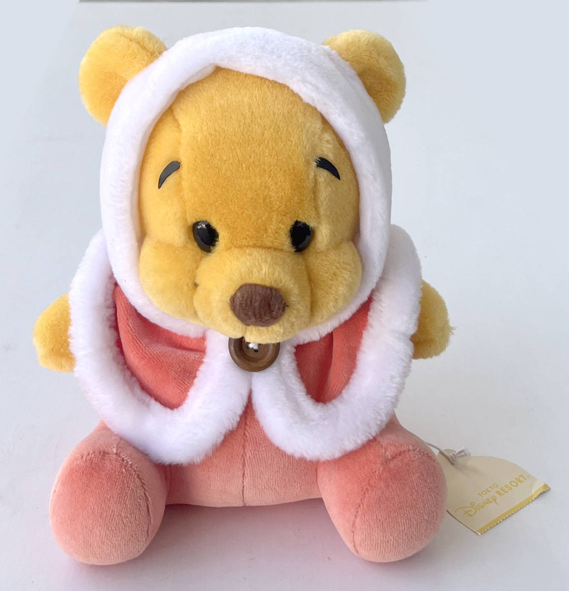 ★紙タグ付き 東京ディズニーリゾート ベビープー フード ぬいぐるみ ディズニーランド くまのプーさん 赤ちゃん拍卖