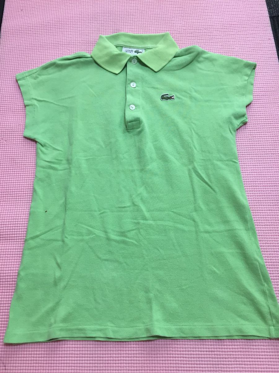 LACOSTE ラコステ 半袖シャツ サイズ40 レディース トップス ポロシャツ拍卖
