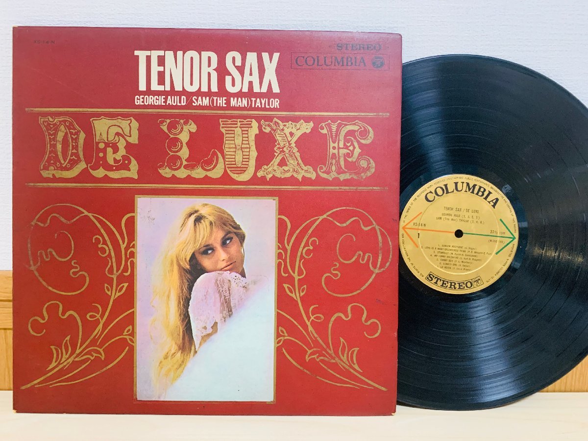 即決LP TENOR SAX DE LUXE / GEORGIE AULD / SAM TAYLOR / テノールサックス レコード XS-14-N L17拍卖
