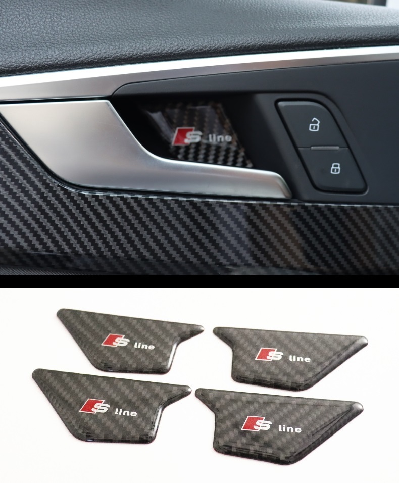 アウディ ドア インナーハンドル カバー 4P //A3 A5 Q3 Q5 Q7拍卖