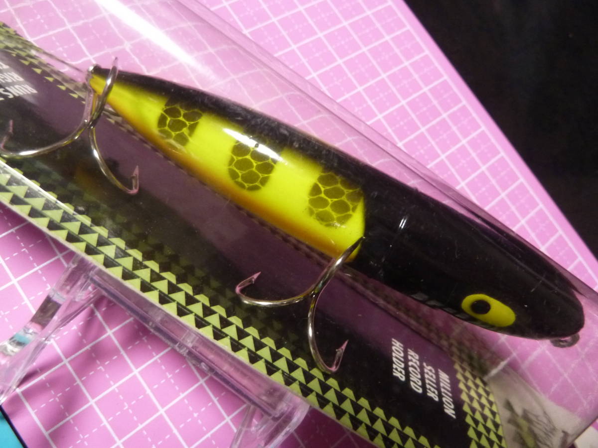 ■絶版■スミスカラーBLK HD ■ヘドンスウェイバック ザラスプーク■新品未開封■heddon SWAY-BACK ソリザラ OLD拍卖