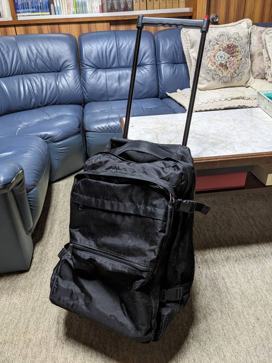 激安!ONEコイン500円!重たい撮影機材を運ぶコロコロバックはいかがでしょうか(ジャンク品)拍卖