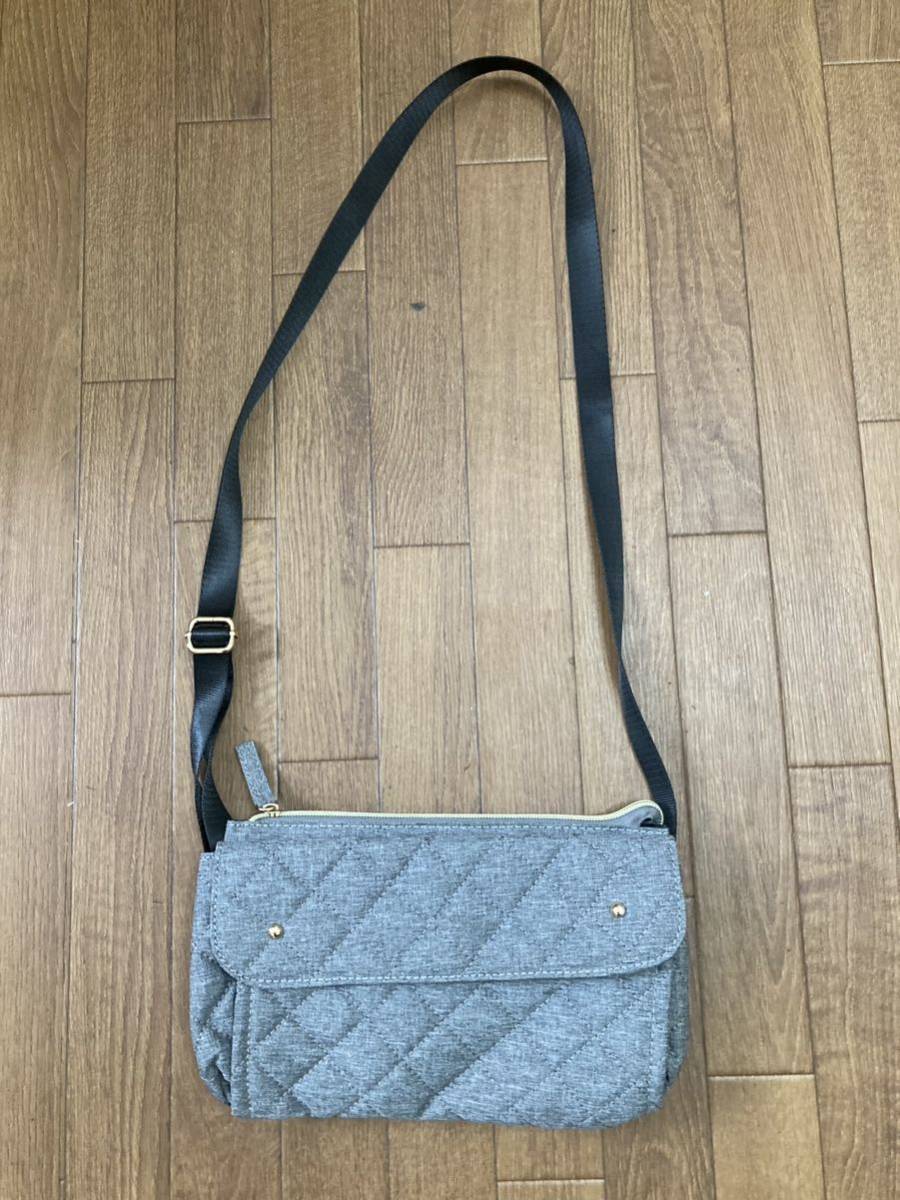 未使用★グローブgrove 収納多い ショルダーバッグ★拍卖