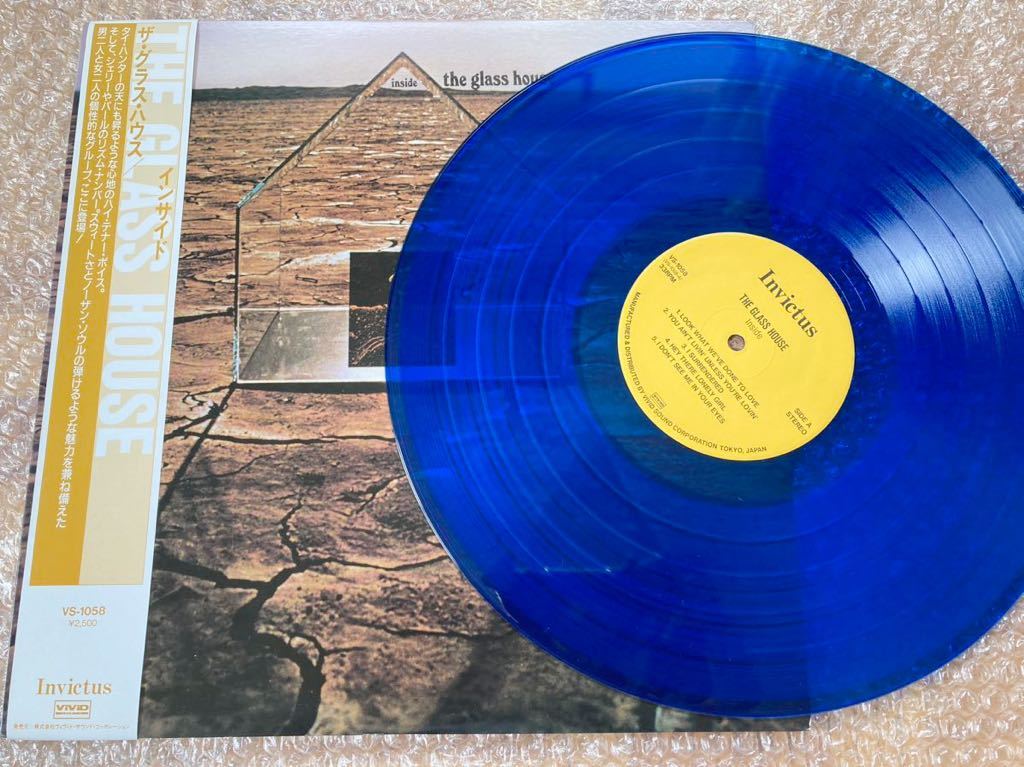 【カラー盤】【良品】LP ザ・グラス・ハウス / インサイド 帯付 //THE GLASS HOUSE//INSIDE//ソウル名盤//拍卖