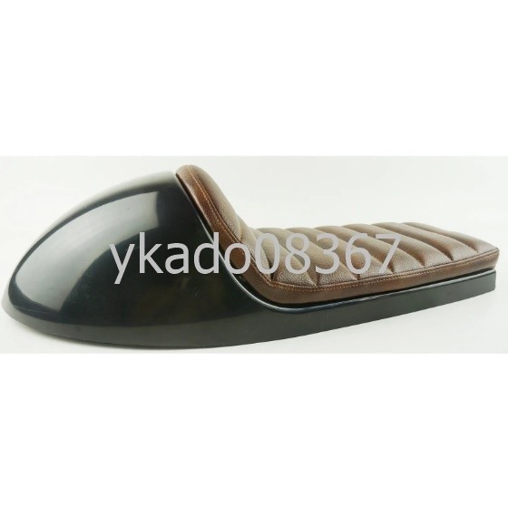 YC003:★人気商品★Bmwトライアンフボンネビルホンダ用のレトロなオートバイのシート,カフェレーサースタイルのシートベース拍卖