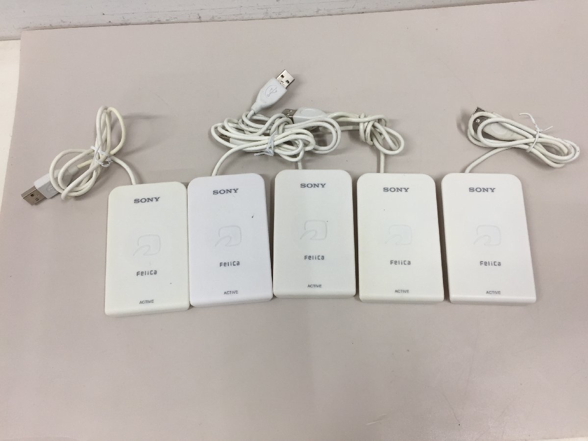 SONY 非接触ICカードリーダライタ PaSoRi RC-S320 5個セット拍卖